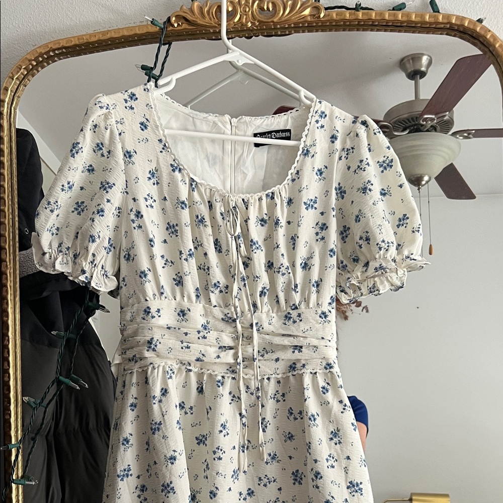 Floral Puff Sleeve Dress
